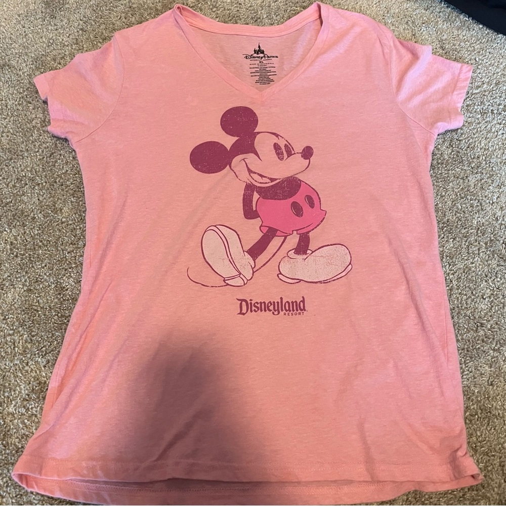 Disney Land Mickey Mouse v-neck top